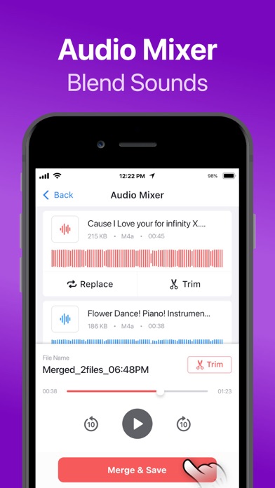 铃声 音乐 手机铃声制作 - 音频提取器 调音器