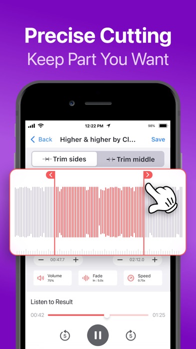 铃声 音乐 手机铃声制作 - 音频提取器 调音器