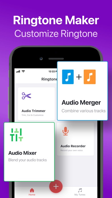 铃声 音乐 手机铃声制作 - 音频提取器 调音器