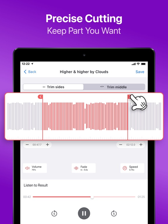 铃声 音乐 手机铃声制作 - 音频提取器 调音器