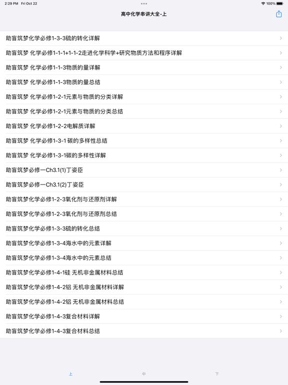高中化学串讲大全
