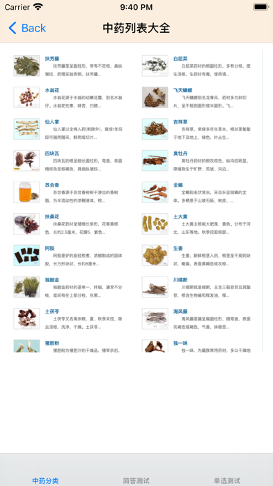 常用中药分类大全