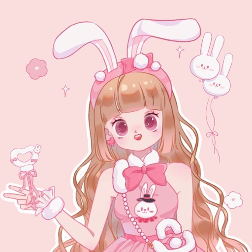 换装少女-换装贴纸