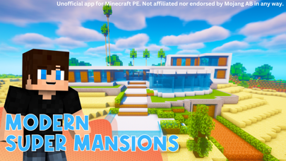 我的世界国际版的现代房屋为Minecraft 迷你世界 MC