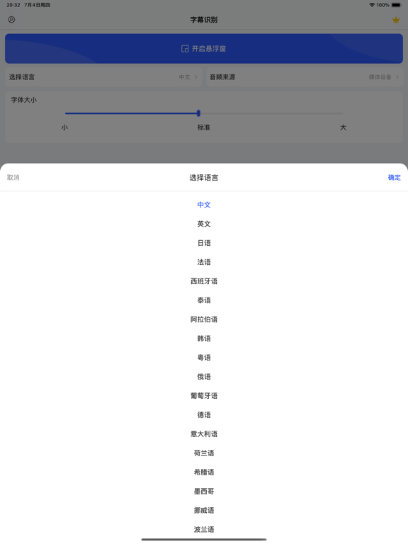 字幕识别-视频字幕翻译识别语音识别翻译器
