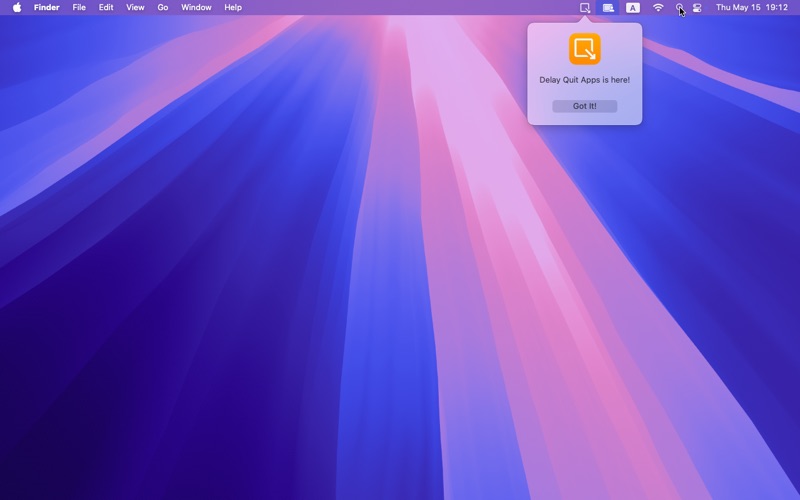延迟退出应用DelayQuitApps