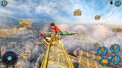 爬 向上 跳 跑酷 游戏