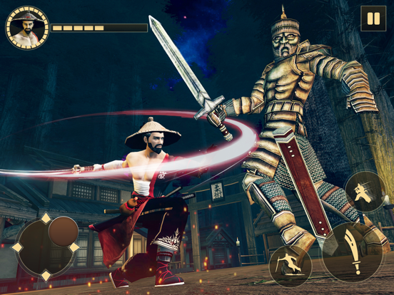 武士 战士 - 忍者 刺客 格斗游戏