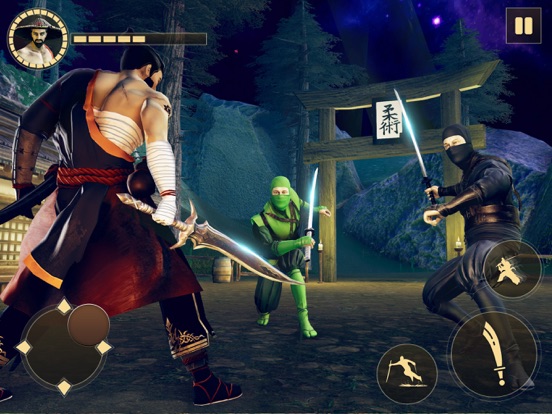 武士 战士 - 忍者 刺客 格斗游戏