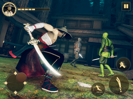 武士 战士 - 忍者 刺客 格斗游戏