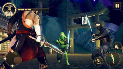 武士 战士 - 忍者 刺客 格斗游戏