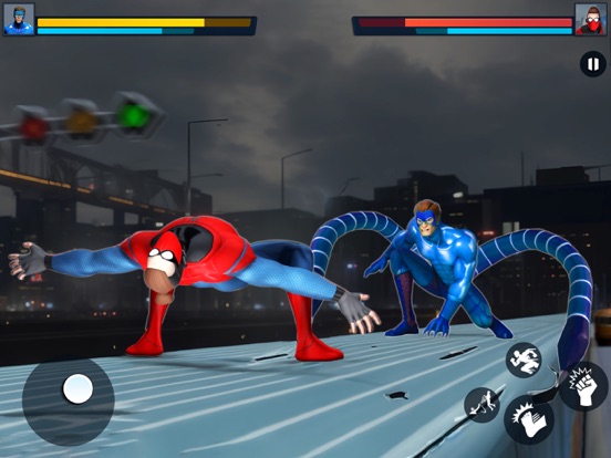 蜘蛛 街霸: 超级英雄 战斗 格斗游戏