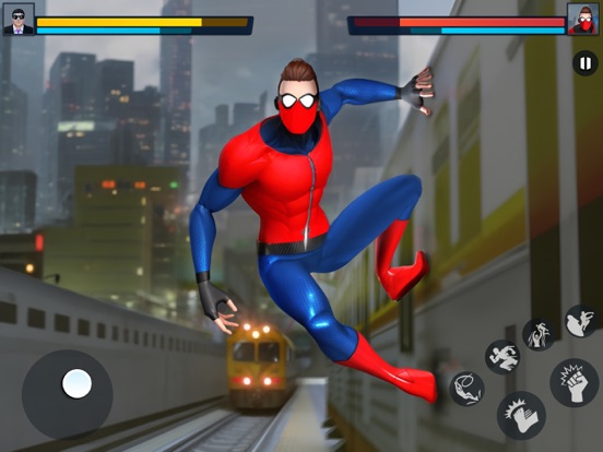 蜘蛛 街霸: 超级英雄 战斗 格斗游戏