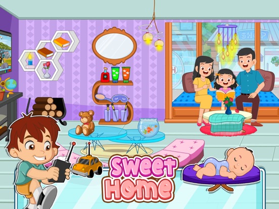 我的小镇日托 - 故事游戏