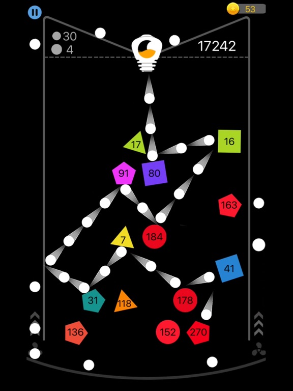 弹来弹去—物理弹珠小游戏