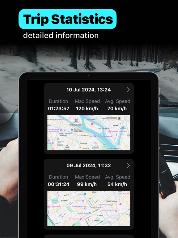 GPS 数字式速度跟踪器 Speedometer: 测速仪