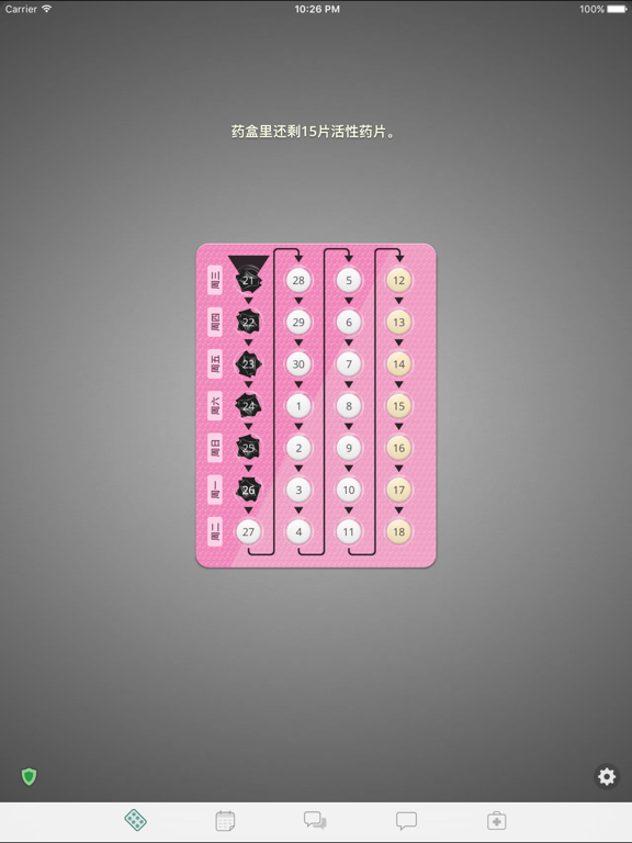 避孕提醒应用 - myPill®