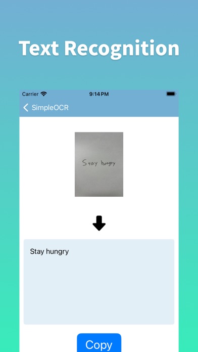 照片文字识别OCR扫描