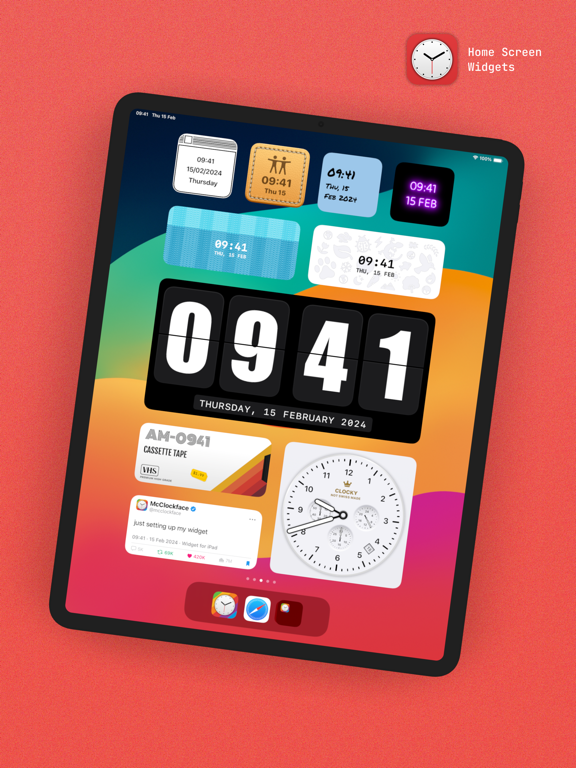 McClockface翻页时钟