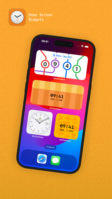 McClockface翻页时钟