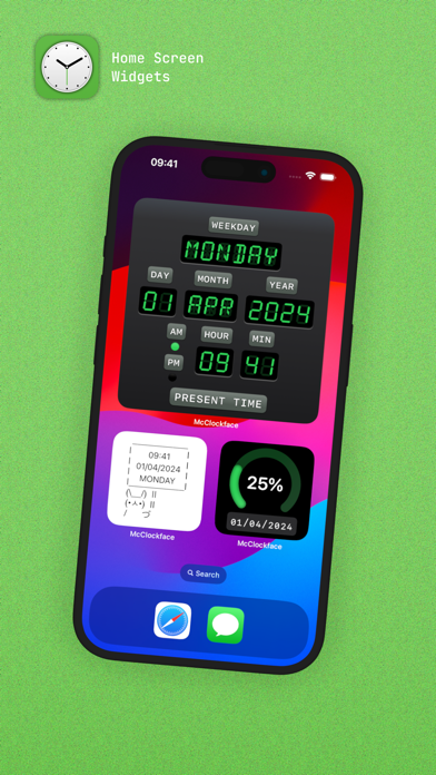 McClockface翻页时钟