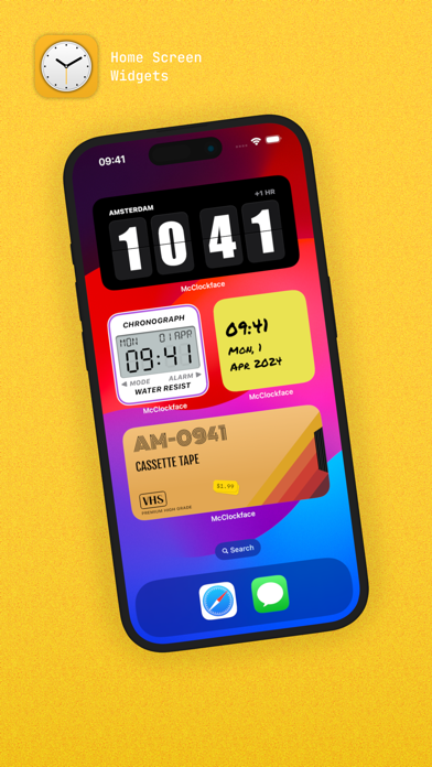 McClockface翻页时钟