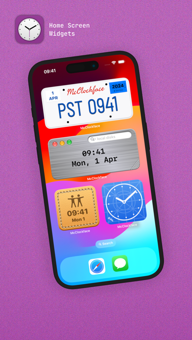 McClockface翻页时钟