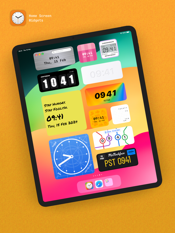 McClockface翻页时钟