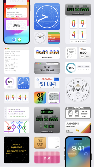 McClockface翻页时钟