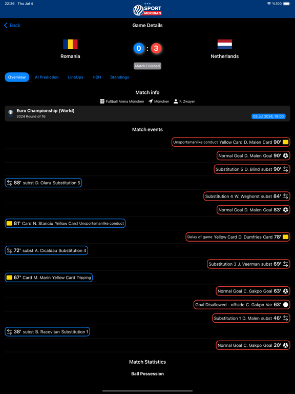 SportMeridian：即时比分