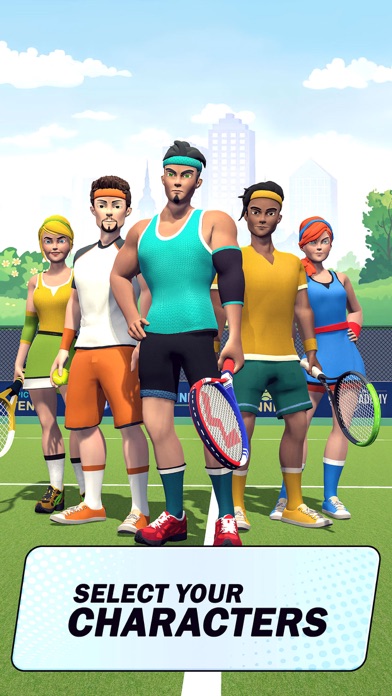 网球 超级明星 3D 游戏