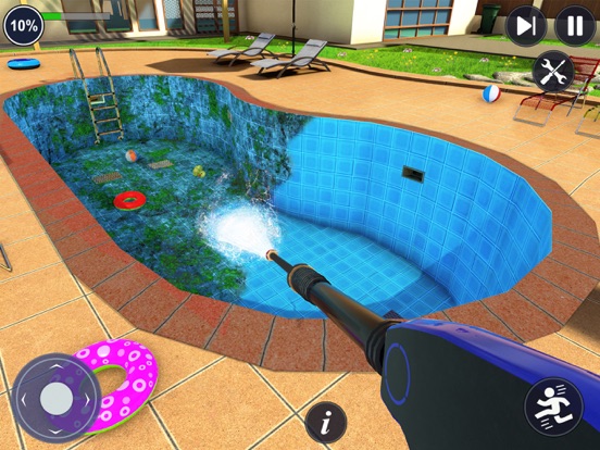 游泳 水池 打扫 游戏