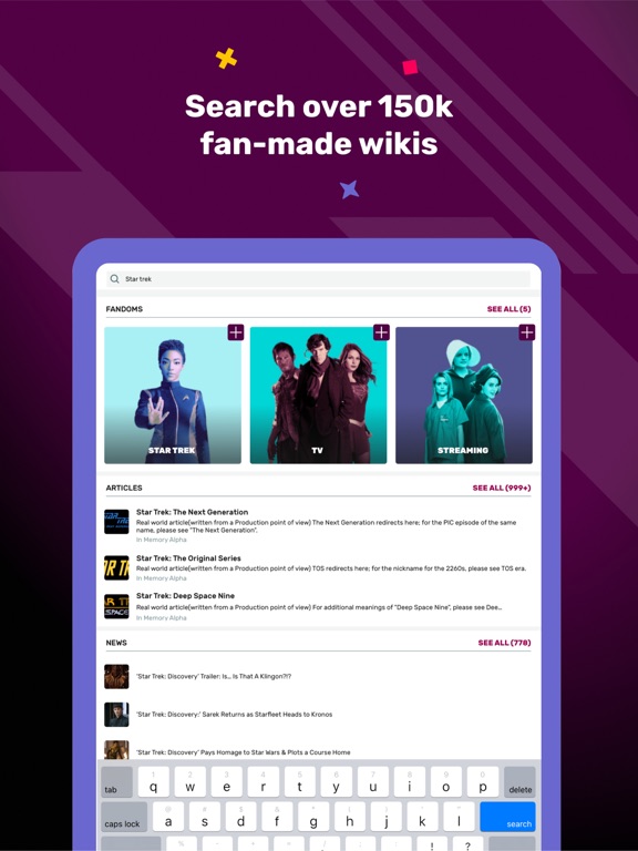 FANDOM 新闻&故事