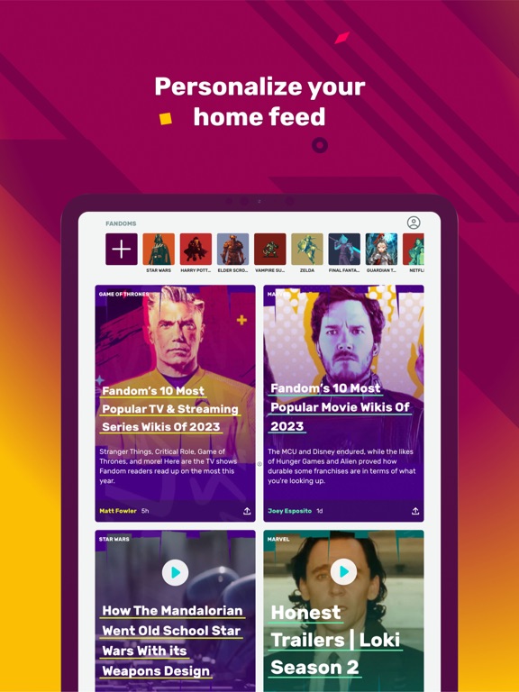 FANDOM 新闻&故事