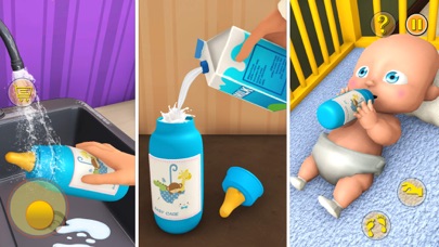 妈妈模拟器家庭主妇 3D 用疯狂的迷你游戏做有趣的家务