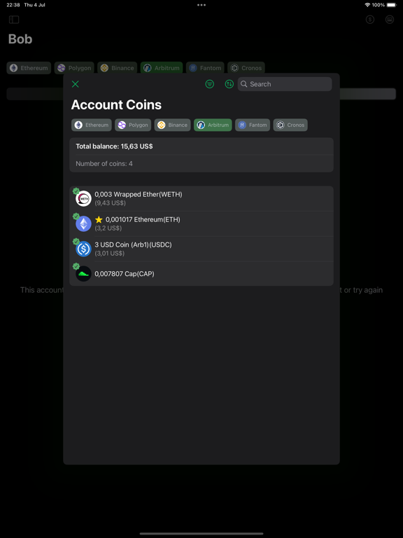 多链钱包浏览器