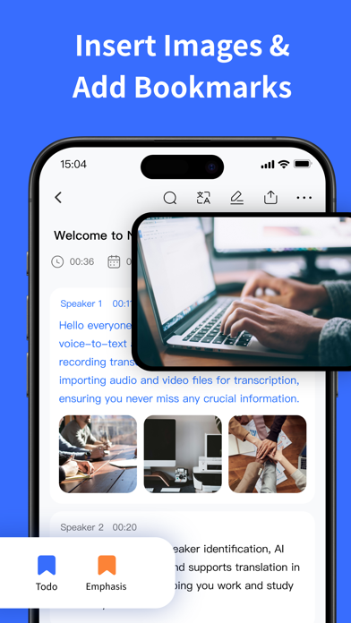 NokerAI语音转换文字专家实时录音转写会议记录备忘录