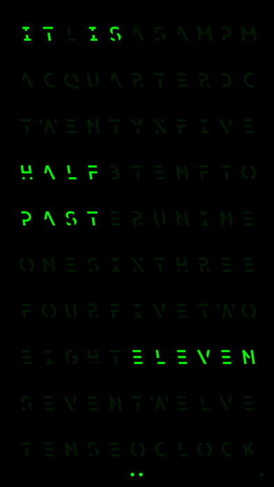 像素时钟_创意像素文字时钟