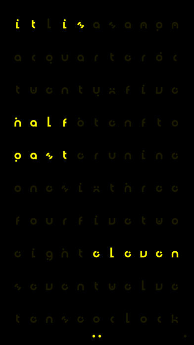 像素时钟_创意像素文字时钟