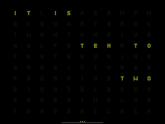 像素时钟_创意像素文字时钟