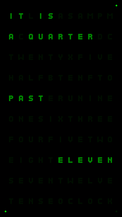 像素时钟_创意像素文字时钟