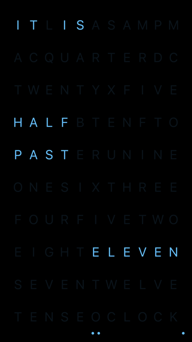 像素时钟_创意像素文字时钟