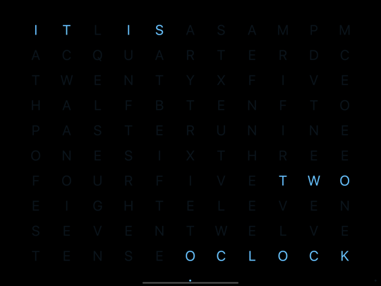 像素时钟_创意像素文字时钟