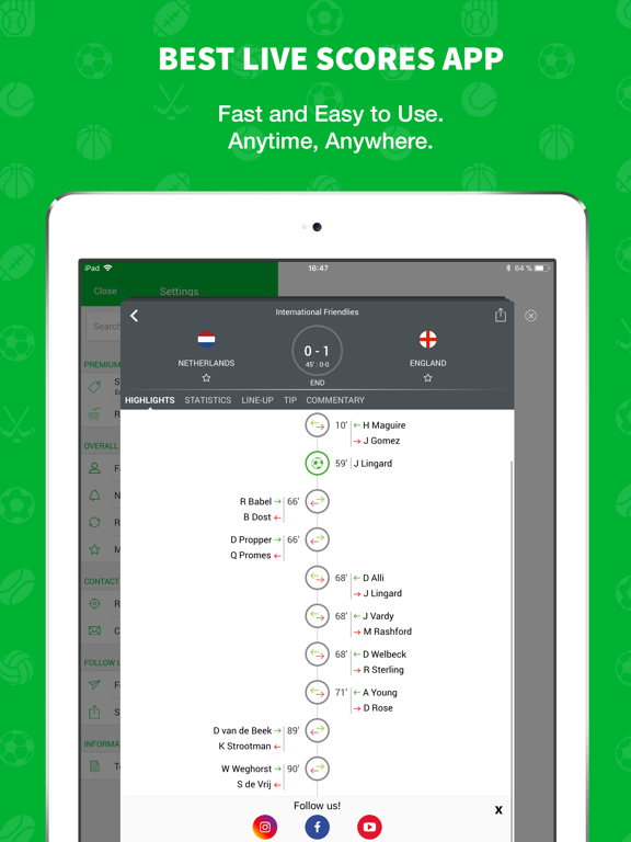 现场比分直播—橄榄球、网球、篮球结果 - Skores