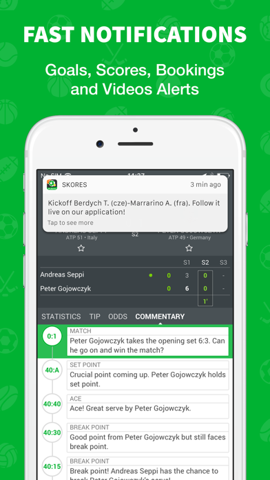 现场比分直播—橄榄球、网球、篮球结果 - Skores