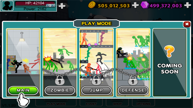 愤怒的火柴人5无限钻石版下载v1.1.89