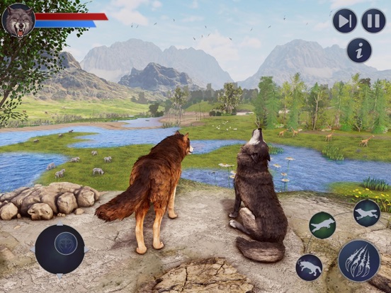 这 荒野 狼 生活 模拟器 2个