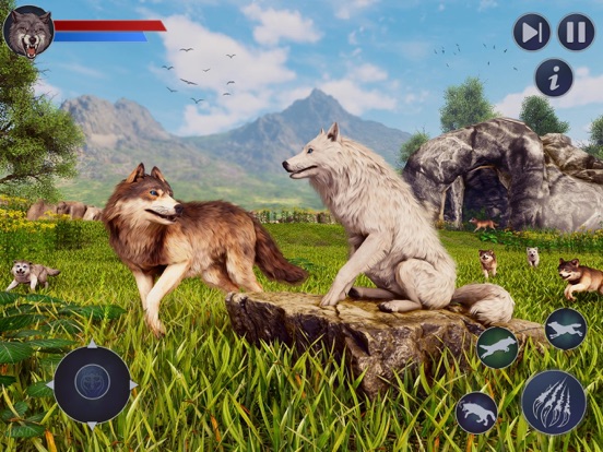 这 荒野 狼 生活 模拟器 2个