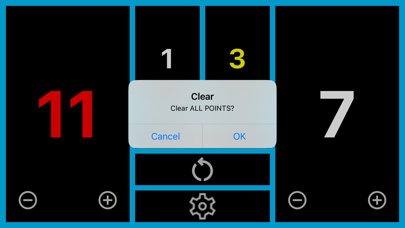 乒乓球记分牌 - 简单