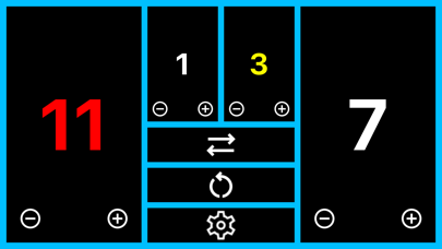乒乓球记分牌 - 简单